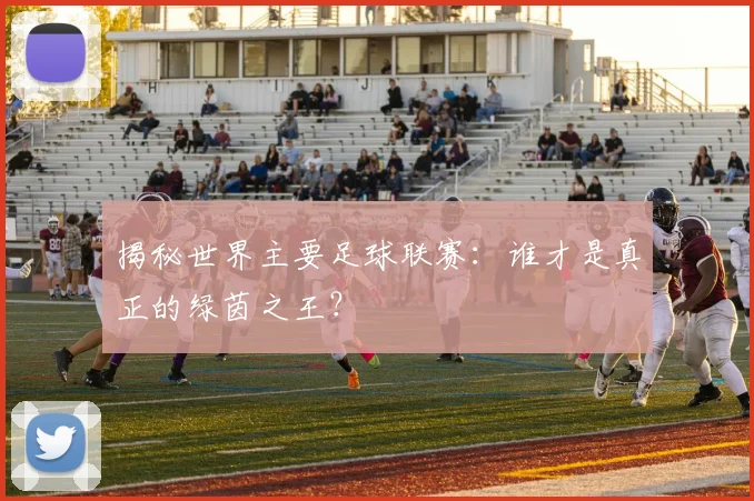 揭秘世界主要足球联赛:谁才是真正的绿茵之王?